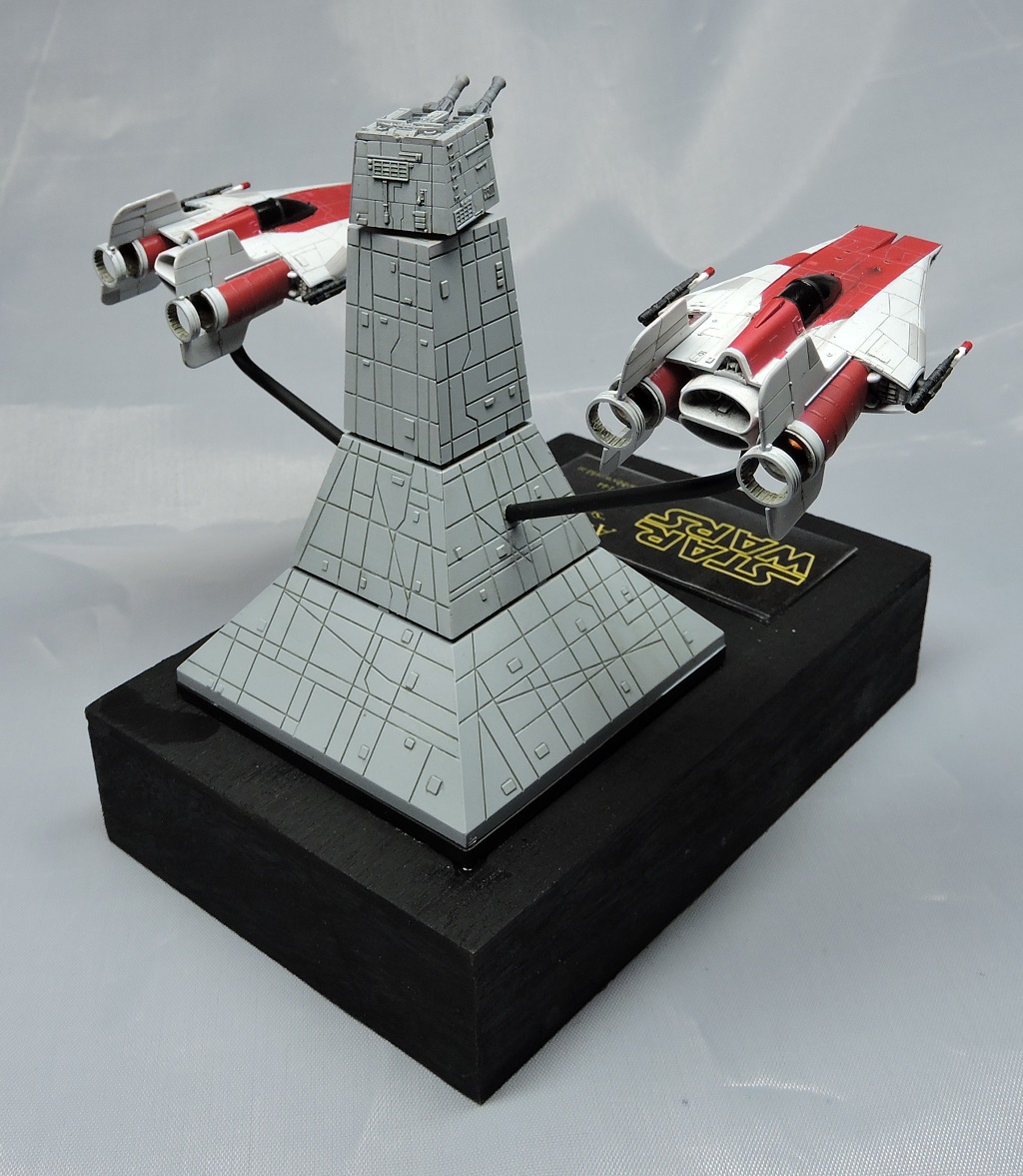 A-Wing Diorama - Das fertige Modell